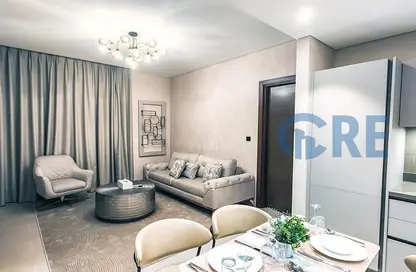 Living / Dining Room image for: Apartment - 2 Bedrooms - 2 Bathrooms for sale in Creek Vistas Reserve - Sobha Hartland - Mohammed Bin Rashid City - Dubai, Image 1