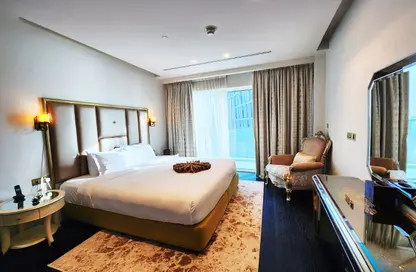 Apartment - 1 Bedroom - 2 Bathrooms for rent in Damac Heights - Dubai Marina - Dubai