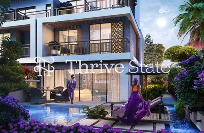 تاون هاوس - 4 غرف نوم - 5 حمامات للبيع في فيوليت 3 - فيوليت - داماك هيلز 2 - دبي