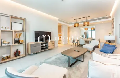 Apartment - 3 Bedrooms - 5 Bathrooms for rent in Jumeirah Gate Tower 2 - The Address Jumeirah Resort and Spa - Jumeirah Beach Residence - Dubai