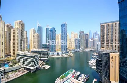 Apartment - 2 Bedrooms - 3 Bathrooms for rent in Silverene Tower A - Silverene - Dubai Marina - Dubai