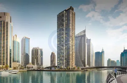 Apartment - 1 Bedroom - 2 Bathrooms for sale in Marina Shores - Dubai Marina - Dubai