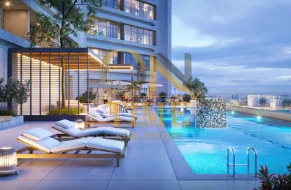 Apartment - 2 Bedrooms - 3 Bathrooms for sale in Infinity Tower - Al Humaid City - Ajman