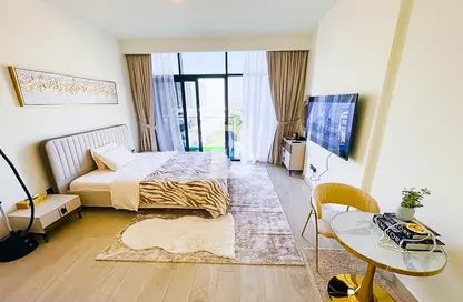 Room / Bedroom image for: Apartment - 1 Bathroom for rent in Azizi Riviera 19 - Meydan One - Meydan - Dubai, Image 1