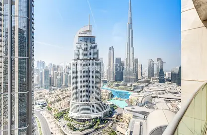 Apartment - 2 Bedrooms - 3 Bathrooms for rent in The Address Residence Fountain Views 2 - The Address Residence Fountain Views - Downtown Dubai - Dubai
