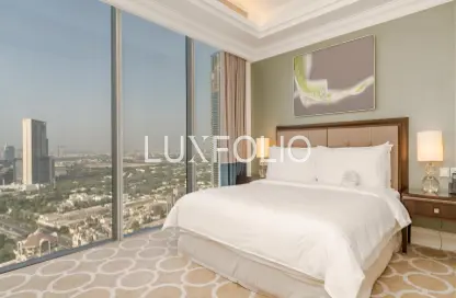 Apartment - 4 Bedrooms - 5 Bathrooms for rent in The Address Dubai Mall - Downtown Dubai - Dubai