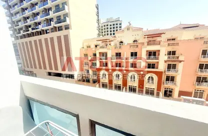 Apartment - Studio - 1 Bathroom for rent in Plazzo Heights - Jumeirah Village Circle - Dubai