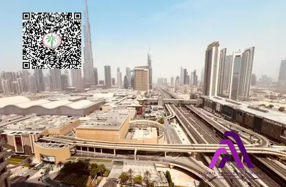 شقة - 2 غرف نوم - 3 حمامات للايجار في برج فيدا دبي مول 2 - فيدا ريزيدنس دبي مول - دبي وسط المدينة - دبي