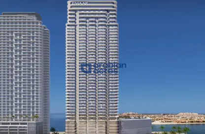 Apartment - 1 Bedroom - 2 Bathrooms for sale in Beachgate by Address - EMAAR Beachfront - Dubai Harbour - Dubai