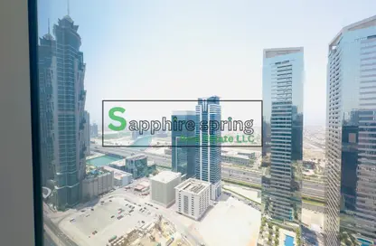 Office Space - Studio - 1 Bathroom for rent in The Prism - Business Bay - Dubai