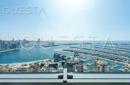 Apartment - Studio - 1 Bathroom for rent in The Palm Tower - Palm Jumeirah - Dubai