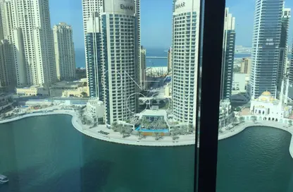Apartment - 3 Bedrooms - 4 Bathrooms for sale in Time Place Tower - Dubai Marina - Dubai