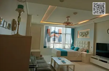 Apartment - Studio - 1 Bathroom for rent in Orient Tower 1 - Orient Towers - Al Bustan - Ajman