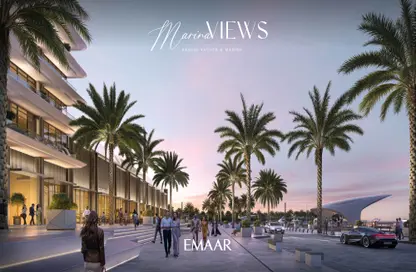 Apartment - 3 Bedrooms - 3 Bathrooms for sale in Marina Views Tower 2 - Marina Views - Mina Rashid - Dubai