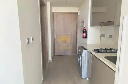 Kitchen image for: Apartment - 1 Bathroom for rent in AZIZI Riviera 29 - Meydan One - Meydan - Dubai, Image 1