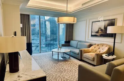 شقة - غرفة نوم - 2 حمامات للايجار في جادة كمبينسكي - دبي وسط المدينة - دبي