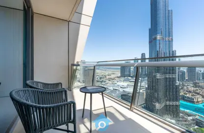Apartment - 3 Bedrooms - 3 Bathrooms for rent in Burj Vista 1 - Burj Vista - Downtown Dubai - Dubai