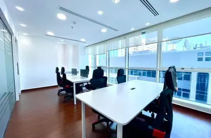 Office Space - Studio - 2 Bathrooms for rent in Hamdan Street - Abu Dhabi
