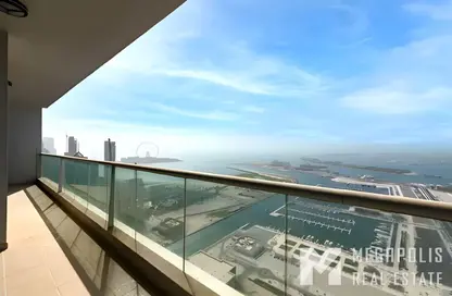 Apartment - 3 Bedrooms - 4 Bathrooms for rent in Emirates Crown - Dubai Marina - Dubai