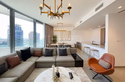 Living Room image for: Apartment - 2 Bedrooms - 2 Bathrooms for rent in Stella Maris - Dubai Marina - Dubai, Image 1