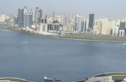 Apartment - 2 Bedrooms - 3 Bathrooms for rent in Al Dana Tower - Al Majaz 3 - Al Majaz - Sharjah