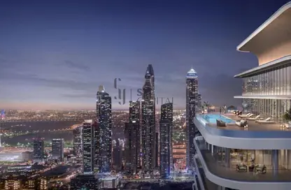 Apartment - 1 Bedroom - 1 Bathroom for sale in Seapoint - EMAAR Beachfront - Dubai Harbour - Dubai