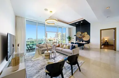 Apartment - 2 Bedrooms - 3 Bathrooms for rent in Oceana Pacific - Oceana - Palm Jumeirah - Dubai