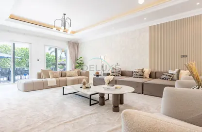 Villa - 7 Bedrooms - 7+ Bathrooms for rent in Emirates Hills Villas - Emirates Hills - Dubai