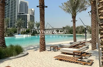 Pool image for: Apartment - 2 Bedrooms - 2 Bathrooms for rent in Sunset at Creek Beach - Creek Beach - Dubai Creek Harbour (The Lagoons) - Dubai, Image 1