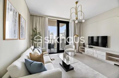Living Room image for: Apartment - 1 Bedroom - 2 Bathrooms for rent in BLVD Heights Tower 1 - BLVD Heights - Downtown Dubai - Dubai, Image 1