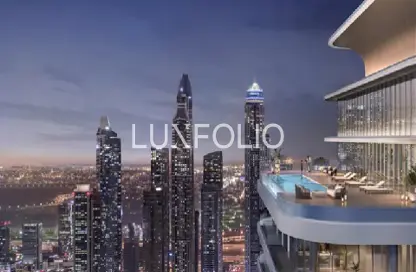 Apartment - 4 Bedrooms - 5 Bathrooms for sale in Seapoint Tower 1 - Seapoint - EMAAR Beachfront - Dubai Harbour - Dubai