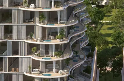 Apartment - 3 Bedrooms - 4 Bathrooms for sale in AGUA Residences - Dubai Islands - Dubai