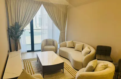 شقة - غرفة نوم - 2 حمامات للايجار في الأمل تاور - مدينة دبي الرياضية - دبي