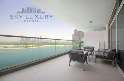 Apartment - 1 Bedroom - 2 Bathrooms for rent in Azure Residences - Palm Jumeirah - Dubai
