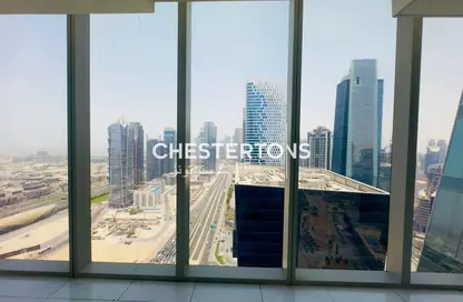 Office Space - Studio - 1 Bathroom for rent in The Prism - Business Bay - Dubai