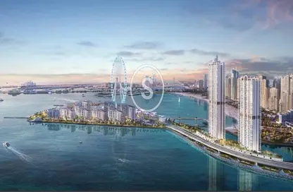 Water View image for: Apartment - 1 Bedroom - 1 Bathroom for sale in Bluewaters Bay - Bluewaters - Dubai, Image 1