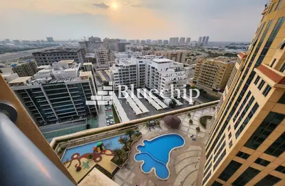 شقة - 1 حمام للبيع في أبراج القصر 2 - أبراج القصر - واحة السيليكون - دبي