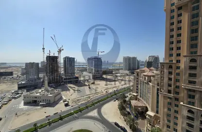 شقة - غرفة نوم - 2 حمامات للايجار في بن غاطي افنيو - الجداف - دبي
