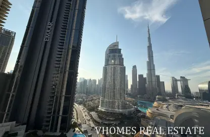 شقة - 2 غرف نوم - 3 حمامات للايجار في العنوان رزيدنس فاونتن فيوز  2 - العنوان رزيدنس فاونتن فيوز - دبي وسط المدينة - دبي