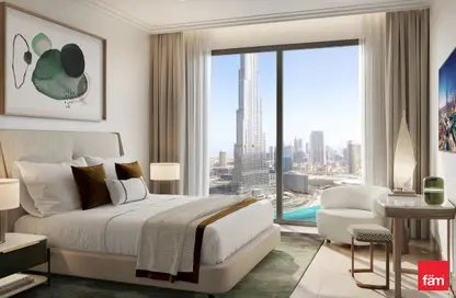 Apartment - 1 Bedroom - 1 Bathroom for sale in St Regis The Residences - Burj Khalifa Area - Downtown Dubai - Dubai