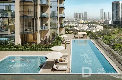 Pool image for: Apartment - 2 Bedrooms - 3 Bathrooms for sale in Sapphire 32 - Jumeirah Village Circle - Dubai, Image 1