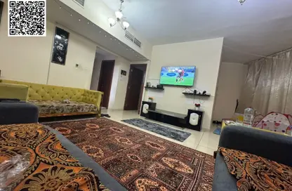 شقة - غرفة نوم - 2 حمامات للبيع في أورينت تاور 1 - أورينت تاور - البستان - عجمان