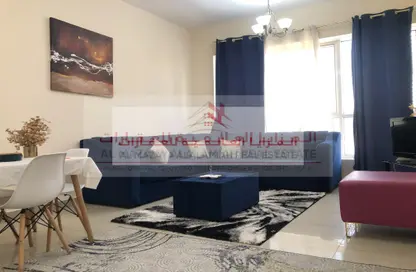Apartment - 1 Bedroom - 2 Bathrooms for rent in Al Thuraya Tower - Al Taawun - Sharjah