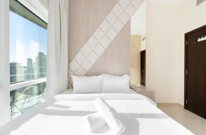 صورة لـ غرفة- غرفة النوم شقة - غرفة نوم - 2 حمامات للايجار في برج كونكورد - بحيرة الماس شرق - أبراج بحيرة الجميرا - دبي ، صورة رقم 1