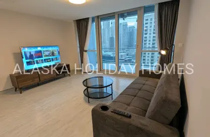 Apartment - 1 Bedroom - 2 Bathrooms for rent in The Waves Tower A - The Waves - Dubai Marina - Dubai