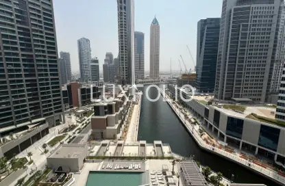 Apartment - Studio - 1 Bathroom for sale in Peninsula One - Peninsula - Business Bay - Dubai