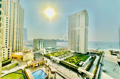 Apartment - 3 Bedrooms - 5 Bathrooms for sale in Al Fattan Marine Tower - Al Fattan Marine Towers - Jumeirah Beach Residence - Dubai