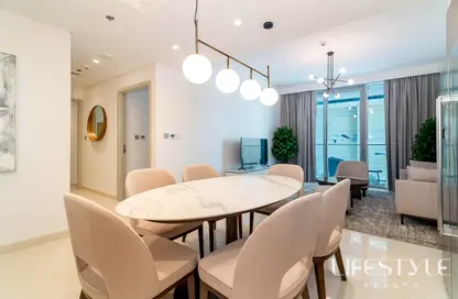 Apartment - 2 Bedrooms - 2 Bathrooms for sale in Beach Isle - EMAAR Beachfront - Dubai Harbour - Dubai