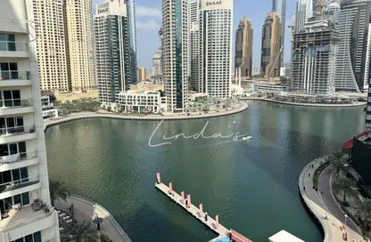 Apartment - 2 Bedrooms - 2 Bathrooms for rent in Marina View Tower A - Marina View - Dubai Marina - Dubai