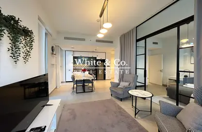 Living / Dining Room image for: Apartment - 2 Bedrooms - 1 Bathroom for rent in Collective 2.0 Tower B - Collective 2.0 - Dubai Hills Estate - Dubai, Image 1